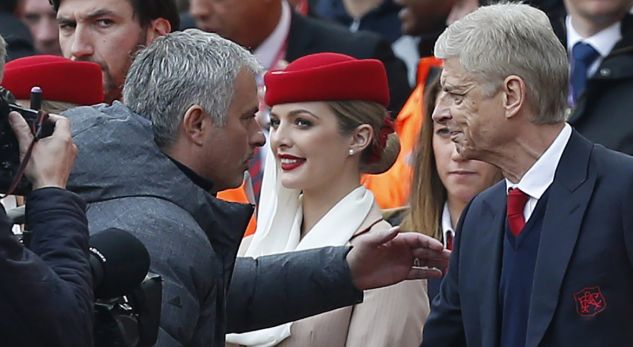 Karikatura e ditës i kushtohet Mourinhos dhe Wenger