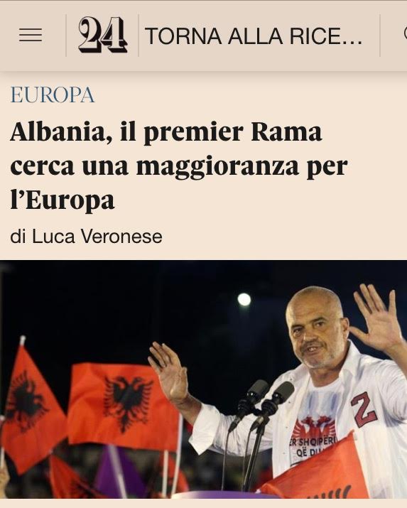 FOTOT/ Si i komentojnë mediat italiane zgjedhjet në Shqipëri: “Një votë për Europën”