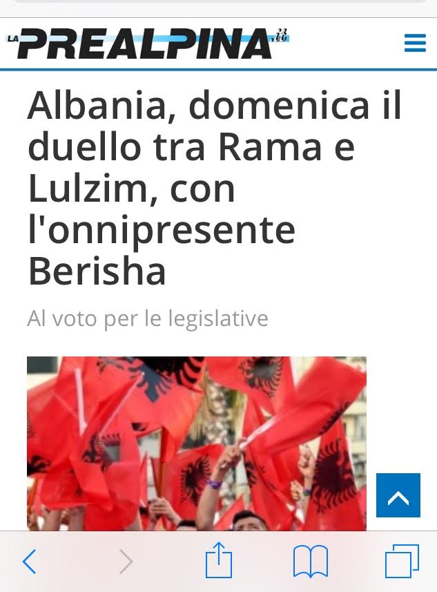 FOTOT/ Si i komentojnë mediat italiane zgjedhjet në Shqipëri: “Një votë për Europën”