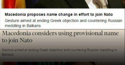 Vetoja greke për anëtarësimin në NATO, Maqedonia shqyrton mundësinë për ndryshimin e emrit