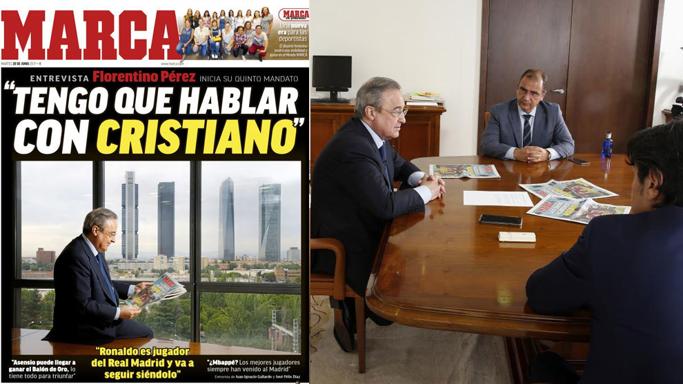 Perez: Me Cristiano Ronaldon flasim kur të vijë këtu, do të qëndrojë