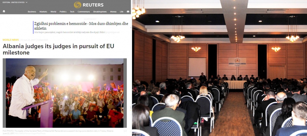 ANALIZA e “Reuters” para zgjedhjeve: Me Ramën vendi në prag të sulmit më të fortë anti-korrupsion në gjyqësor