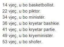 Rama-Metës: Të rroni vetë (dhe një batutë për shoferin 53-vjeçar)