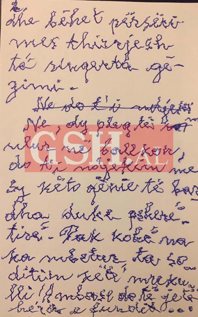 Letra e fundit e Dritëroit për Sadijen: Na ka mbetur pak kohë, mbase…
