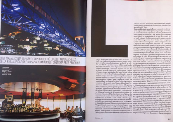 Rama uron mirëmëngjes me një artikull tërheqës për Shqipërinë nga prestigjozja italiane