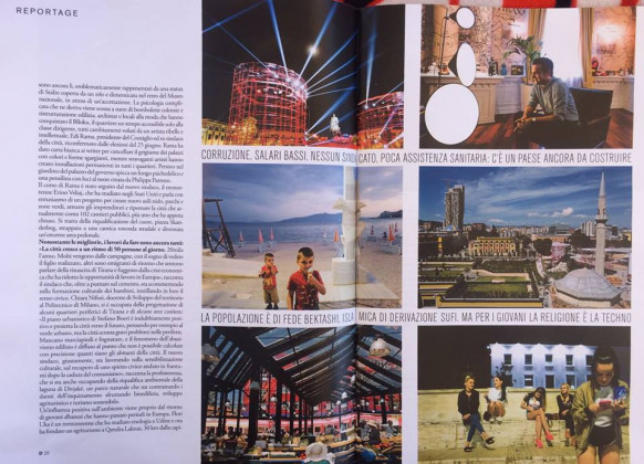 Rama uron mirëmëngjes me një artikull tërheqës për Shqipërinë nga prestigjozja italiane