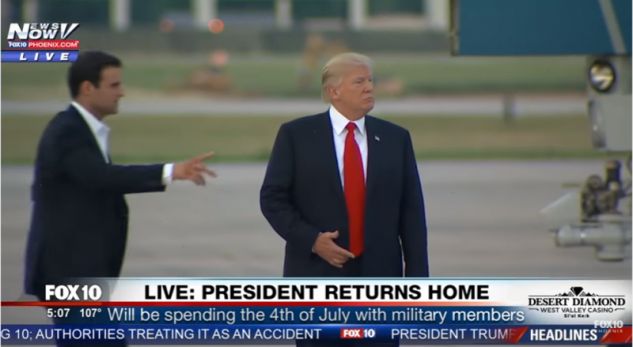 Trump shfaqet i hutuar, nuk gjen veturën e tij që e kishte para syve