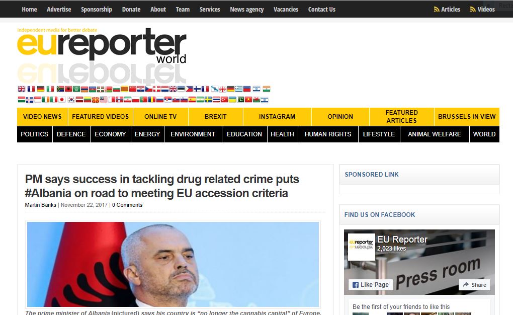 Media zyrtare e Brukselit: Perëndon epoka 20 vjeçare e kanabisit, Shqipëria jo më kryeqyteti europian i hashashit!