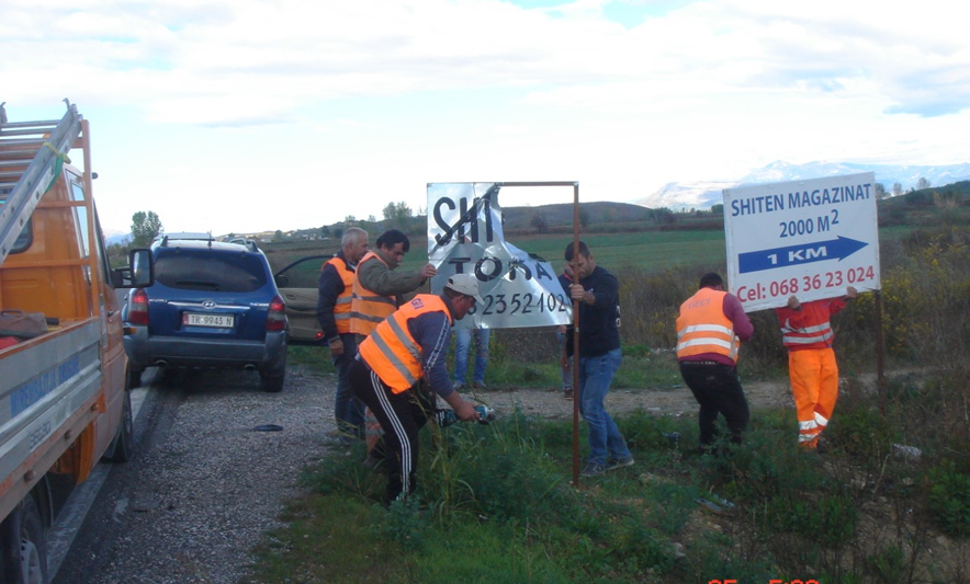 Pastrohen akset kombëtare, në 7 javë hiqen 1 419 tabela dhe 124 kioska