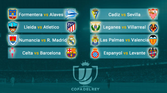 Hidhet shorti i Kupës së Mbretit, Real Madrid me kundërshtar të dobët