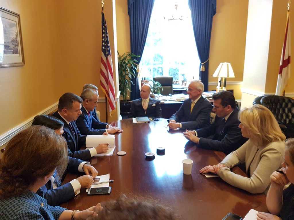 Vizita në SHBA, Ruçi informon kongresmenët për reformën në drejtësi dhe vettingun