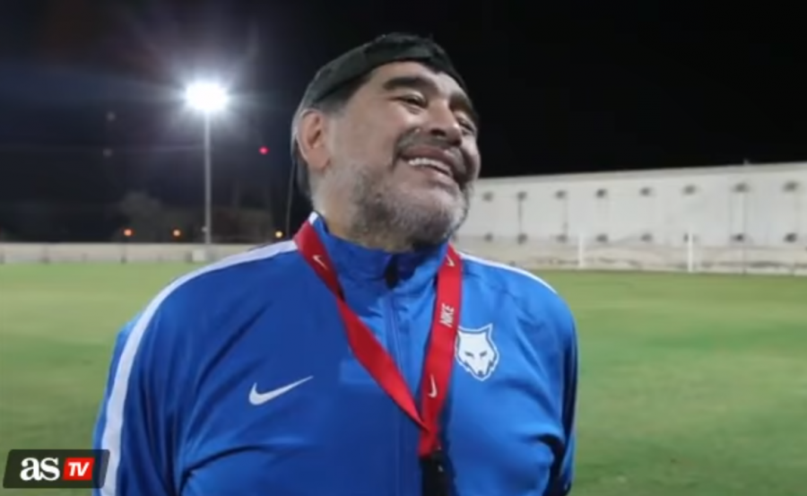 Maradona tallet me Ronaldon