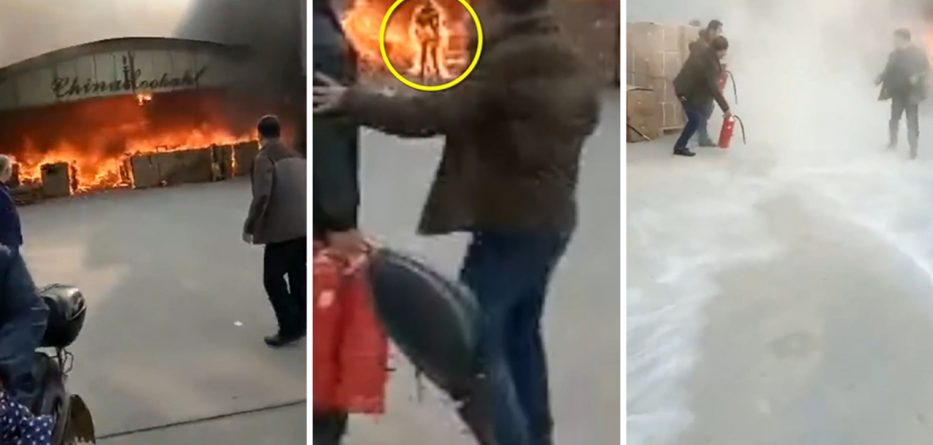 Punonjësi përfshihet nga flakët për të shpëtuar…celularin