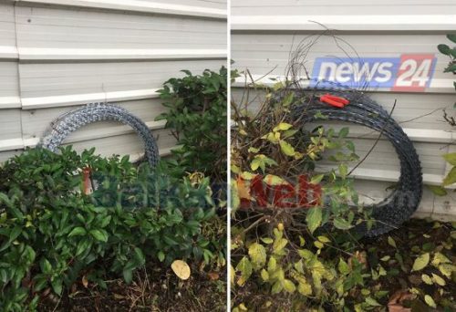 Protesta ‘blindon’ Kuvendin, kordon policie dhe tela me gjemba