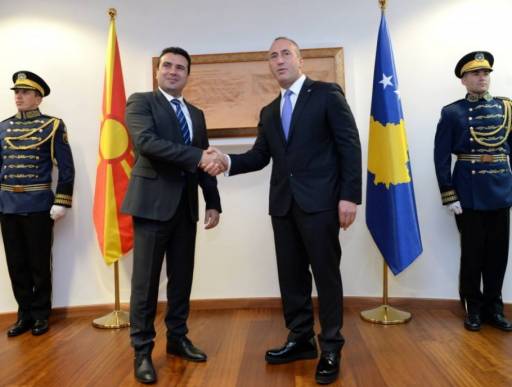 Zaev viziton Kosovën, takon Haradinajn: I lumtur që jam kryeministri i parë maqedonas që viziton Kosovën