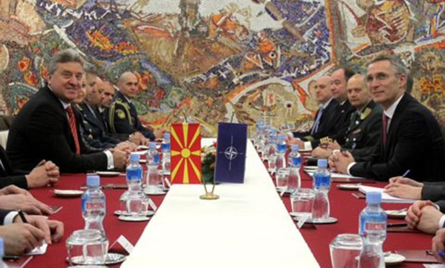 Sekretari i NATO-s vizitë zyrtare në Shkup, takon krerët e shtetit