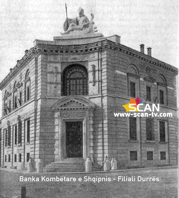 FOTOT/ ‘Banka Kombëtare e Shqipnis’ pamjet e godinave nga qytete të ndryshme të Shqipërisë në vitin 1925