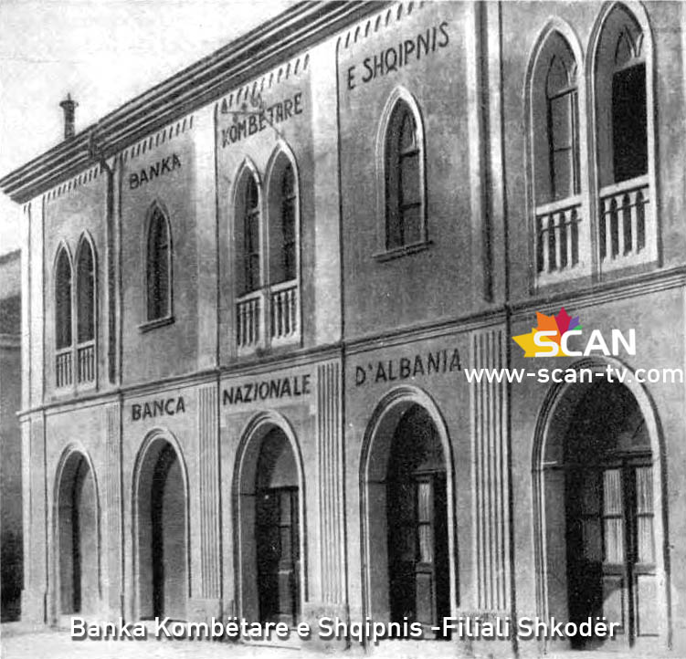 FOTOT/ ‘Banka Kombëtare e Shqipnis’ pamjet e godinave nga qytete të ndryshme të Shqipërisë në vitin 1925
