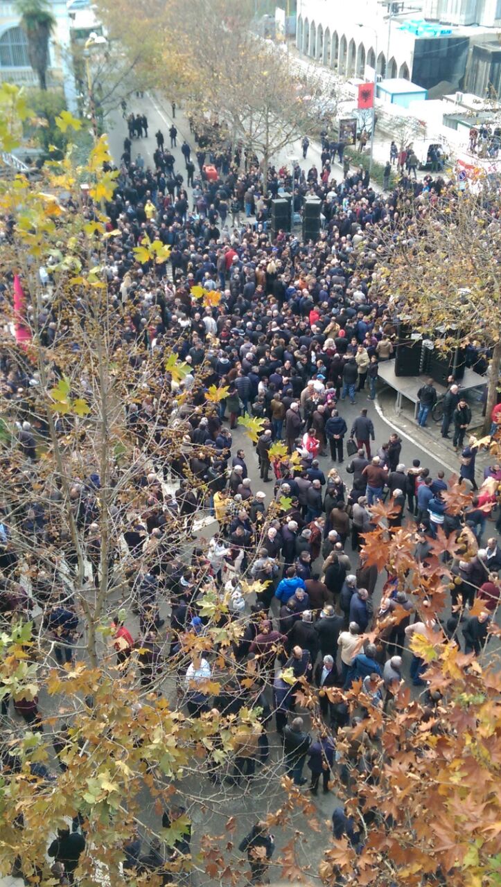 Kundërshtoi policinë në protestën e opozitës, ndalohet një tjetër aktiviste e PD në kufi