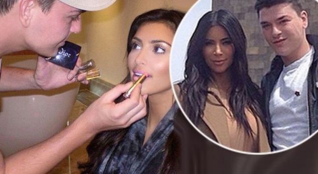 Grimieri i Kardashian: Unë e shaj shqip kur Kim më mërzit