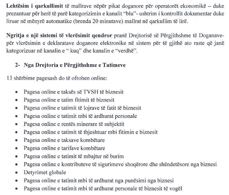 Ministri Ahmetaj letër biznesit: Shërbimet e reja që do ofrohen on line