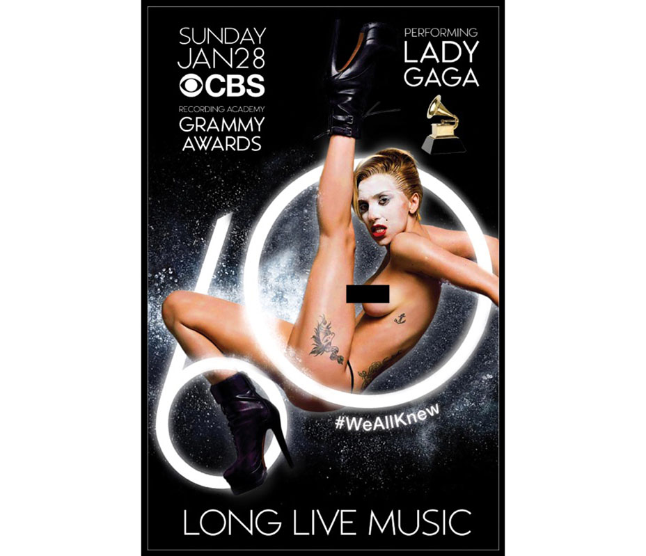 Grammy Awards 2018/ protestat bëhen me fotot nudo të Lady Gaga dhe Miley Cyrys