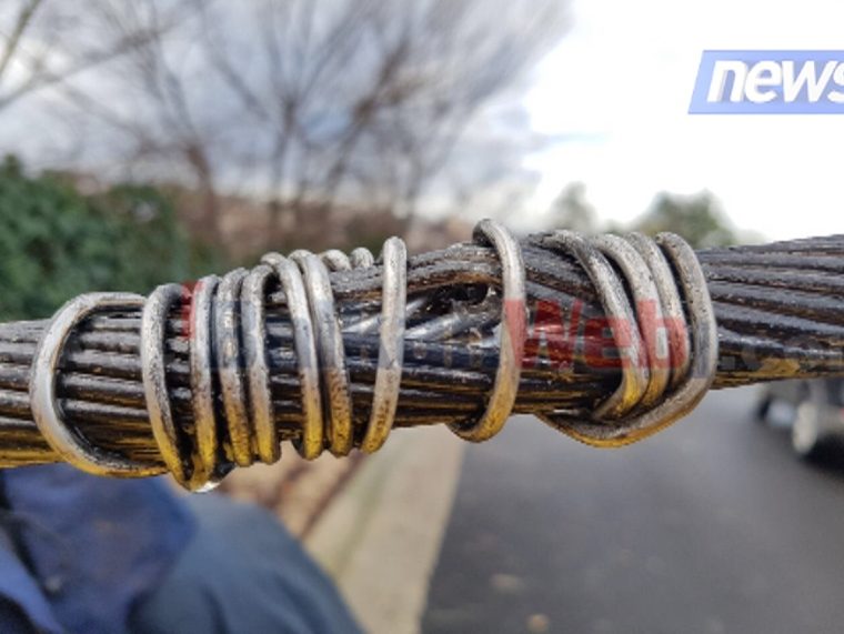 FOTO/ Sulm me plumb në telat përcjellës, ja pse mbeti Tirana pa energji