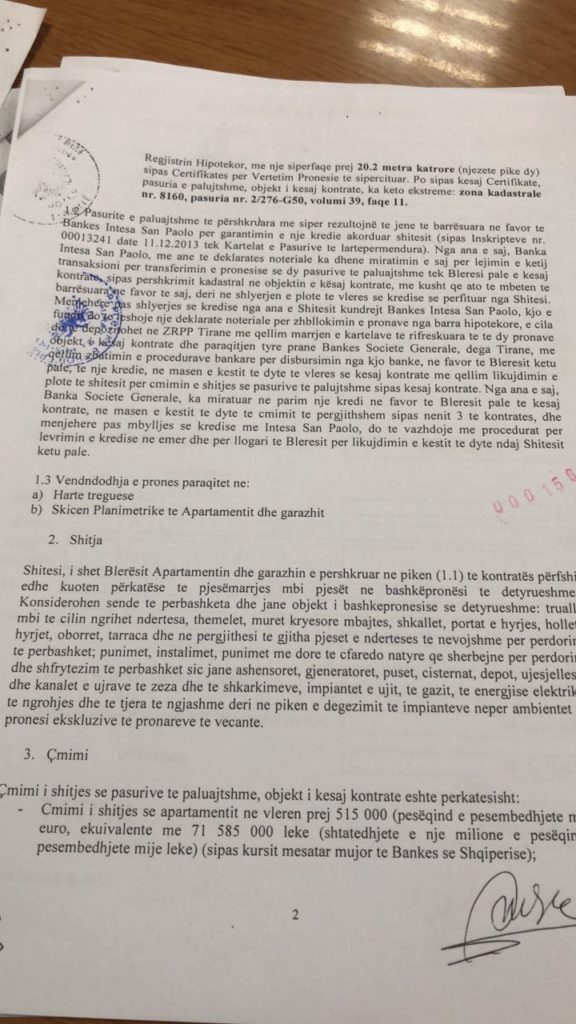 Dokumenti/ Shkëlzen Berisha nis shitjen e pronave, 513 mijë euro vetëm një apartament