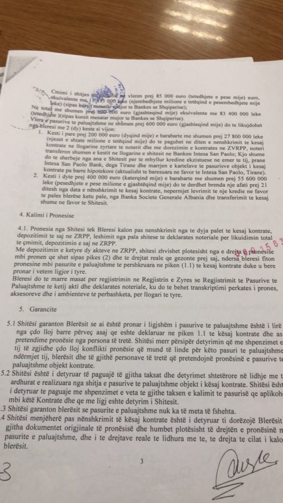 Dokumenti/ Shkëlzen Berisha nis shitjen e pronave, 513 mijë euro vetëm një apartament