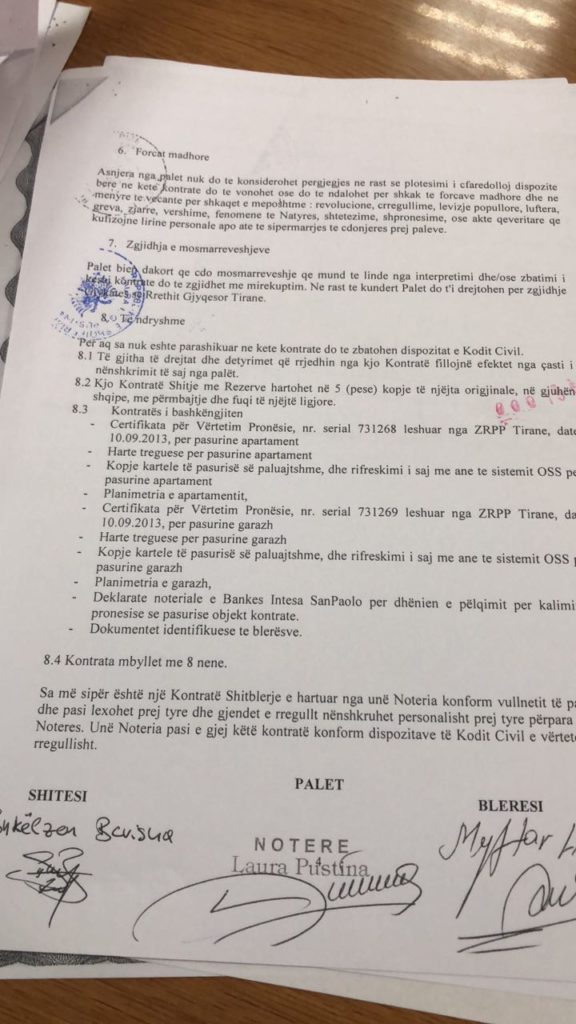 Dokumenti/ Shkëlzen Berisha nis shitjen e pronave, 513 mijë euro vetëm një apartament