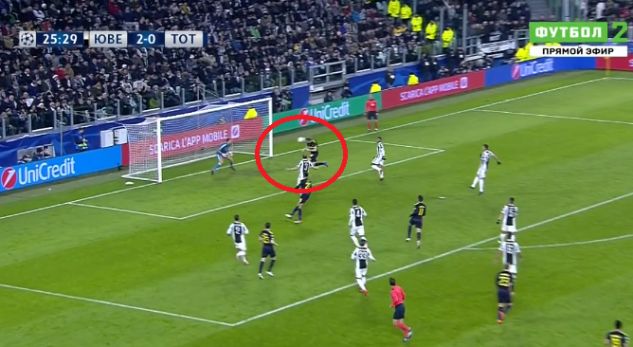 Buffon shpëton Juven që fiton 2-1 pjesën e parë, Tottenham zgjohet