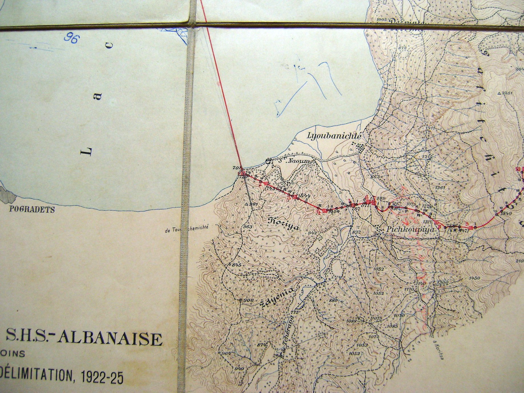 Kufiri detar Shqipëri- Greqi, historiani publikon hartën e komisionit të vitit 1925