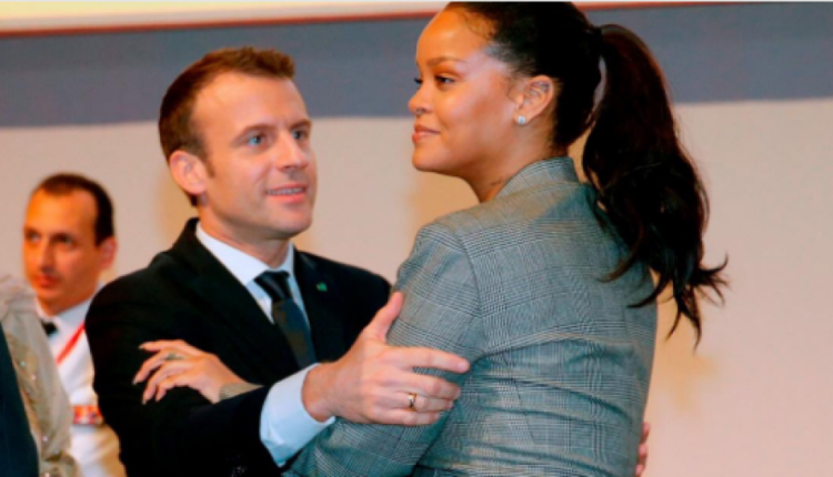 Rihanna-Macron, fotoja më e komentuar në rrjetet sociale