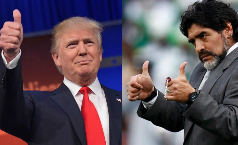 ‘Trump është një kukull’, Maradona ndalohet të hyjë në SHBA
