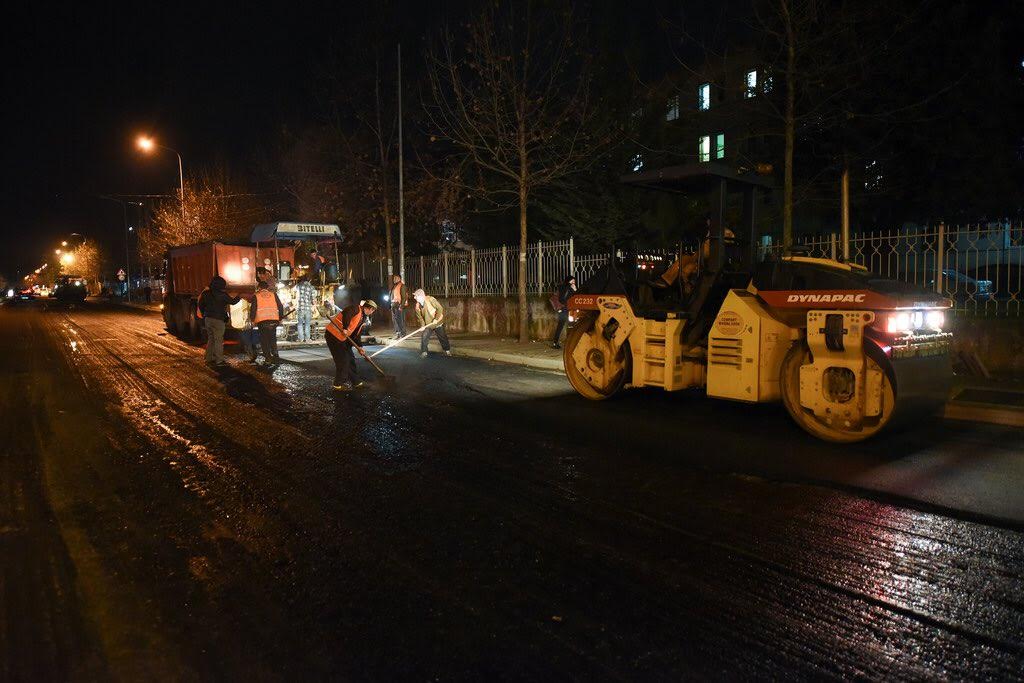 FOTOT / Nis asfaltimi i rrugës së Dibrës, Veliaj: Po hyjmë në fazën finale