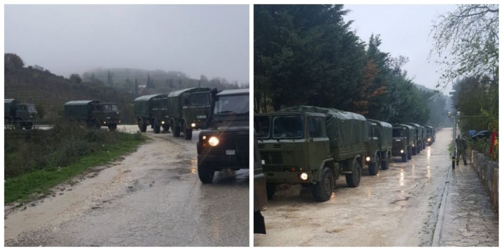 Zonat e përmbytura në Shkodër/ 150 efektivë të FA zbresin në terren me mjetet ndihmëse