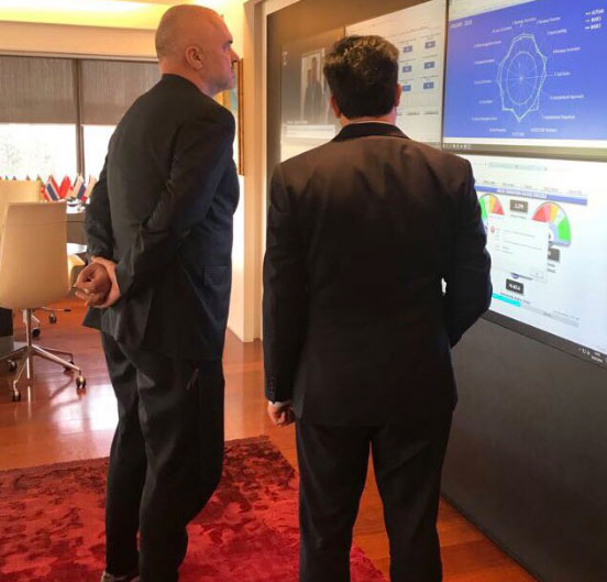 Projekti i linjes ajrore Air ALBANIA, Rama takon shefin e TurkishAirlines