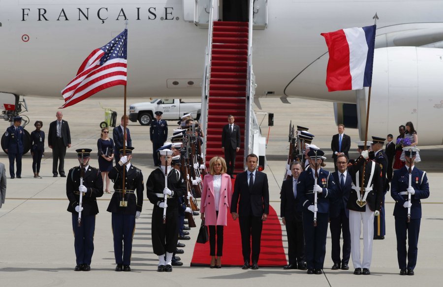 Macroni në SHBA për të testuar Trumpin