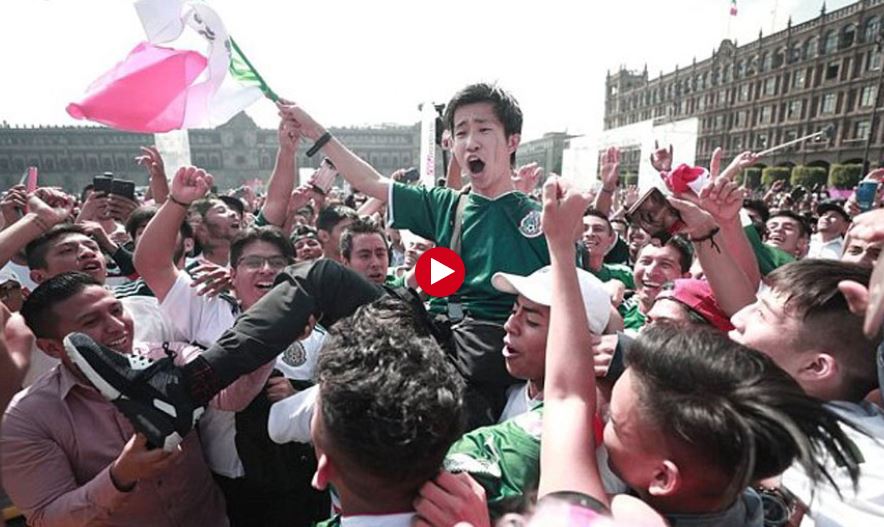 VIDEO/ Eliminuan Gjermaninë, meksikanët dehin me tekila ambasadorin e Koresë së Jugut