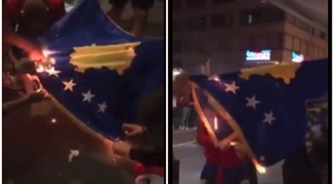 VIDEO E RE: Si u shpëtua flamuri i Kosovës nga duart e serbëve