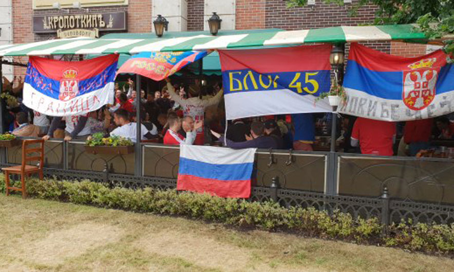 Serbët bëhen “grusht bashkuar’ me rusët për ndeshjen kundër Zvicrës