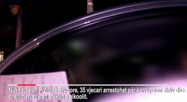 VIDEO/ Aksion kundër shoferëve “të vdekjes”, i dehuri tenton të korruptojë policin