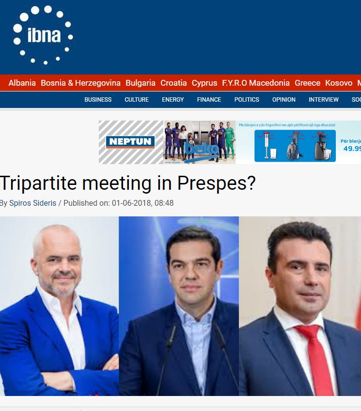 Kina ul në një tryezë në Prespë, Ramën, Ciprasin dhe Zaevin