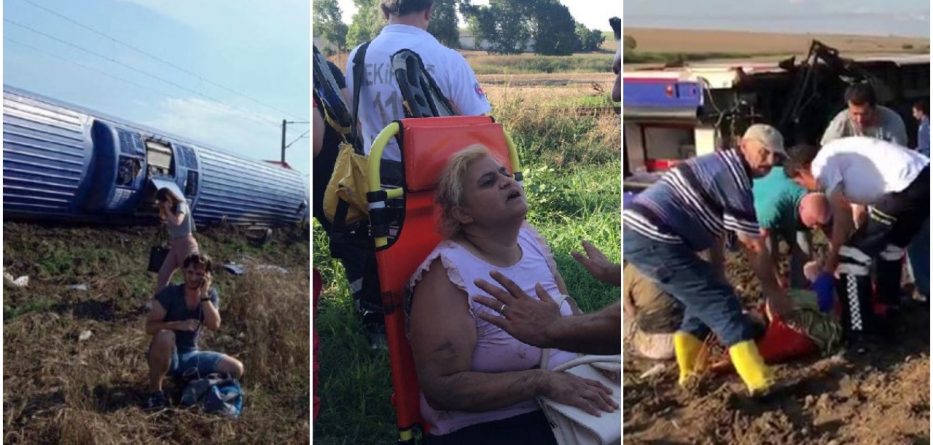 Treni del nga shinat, të paktën 10 të vdekur në Turqi