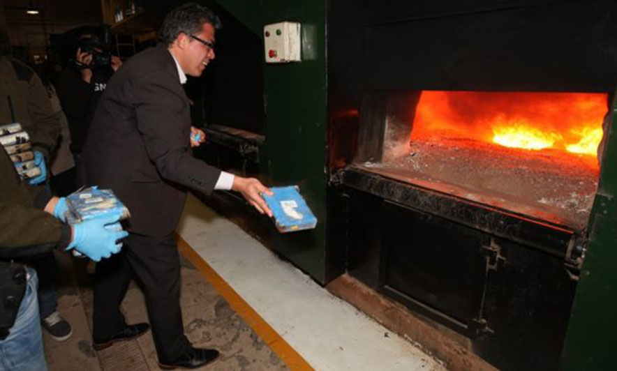 Kokaina rekord e gjetur në Ambasadën ruse digjet në krematorium