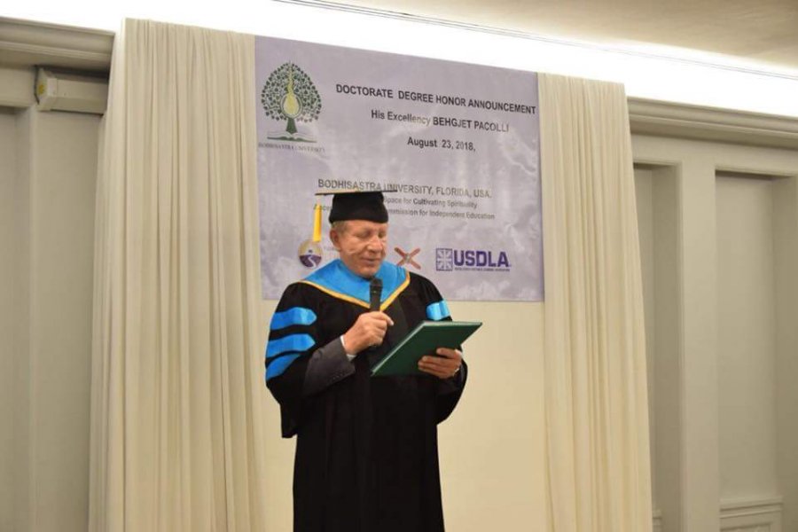 Honoris Causa/ Pacolli në Tajlandë pagoi 8 mijë dollarë