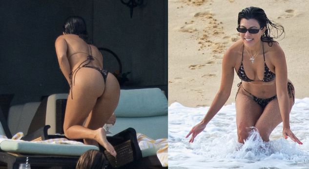 Motra e Kim Kardashian zhvishet në plazhet e Meksikës (FOTO)