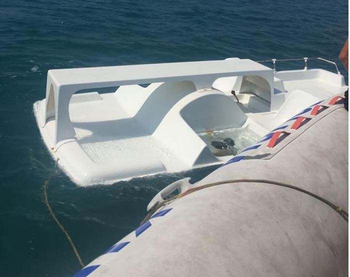 FOTOT/ Varka fut ujë, policia kufitare shpëton 3 pushues