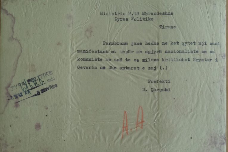Gusht 1942, kur ‘Balli Kombëtar’ shpërndante trakte si komunistët