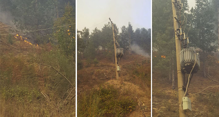 Puka në ‘luftë’ me zjarret, digjet rrjeti i energjisë në disa zona